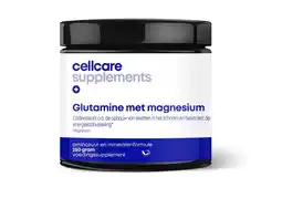 De Online Drogist Cellcare glutamine met magnesium poeder 250gr aanbieding