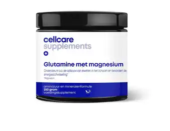 De Online Drogist Cellcare glutamine met magnesium poeder 250gr aanbieding