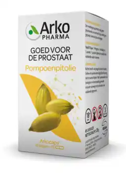 De Online Drogist Arkocaps pompoenpitolie capsules 45cp aanbieding