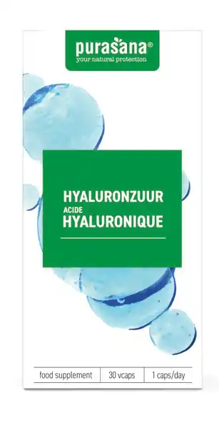 De Online Drogist Purasana hyaluronzuur capsules 30vcp aanbieding