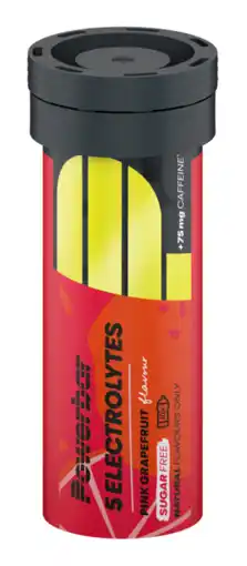 De Online Drogist Powerbar electrolyte pink grapefruit tabletten 10tb aanbieding