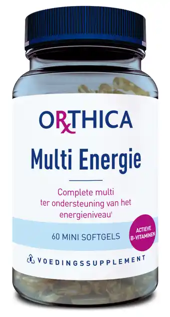 De Online Drogist Orthica multi energie softgels 60st aanbieding