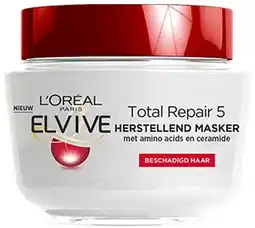 De Online Drogist Elvive masker total repair 5 300ml aanbieding