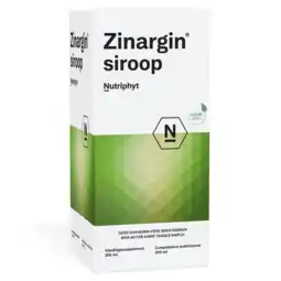 De Online Drogist Nutriphyt zinargin siroop 200ml aanbieding