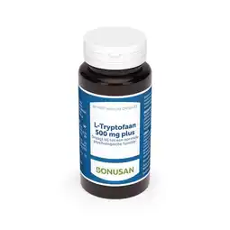 De Online Drogist Bonusan l-tryptofaan 500mg plus tabletten 60st aanbieding