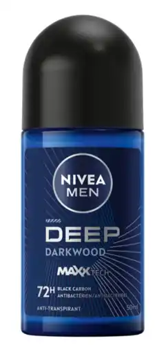 De Online Drogist Nivea men deep roll-on 50ml aanbieding
