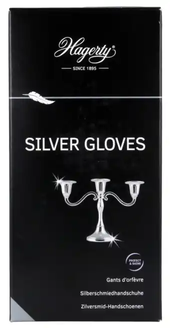 De Online Drogist Hagerty silver gloves 1pr aanbieding