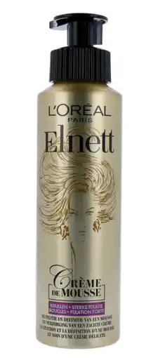 De Online Drogist L'oréal paris elnett crème de mousse krullen 200ml aanbieding