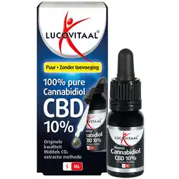 De Online Drogist Lucovitaal cannabidiol cbd olie 10% 5ml aanbieding