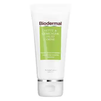 De Online Drogist Biodermal vette & gemengde huid crème 50ml aanbieding