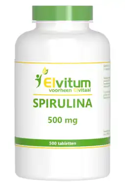 De Online Drogist Elvitum spirulina 500mg tabletten 500tb aanbieding