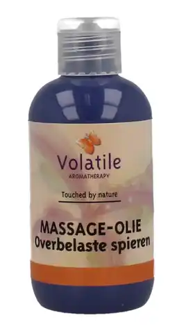 De Online Drogist Volatile massage-olie overbelaste spieren 100ml aanbieding