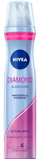 De Online Drogist Nivea diamond gloss care styling spray 250ml aanbieding