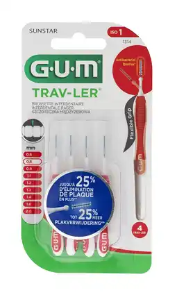 De Online Drogist Gum trav-ler rager 0.8 4st aanbieding