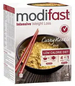 De Online Drogist Modifast intensive curry noodle soep 220gr aanbieding