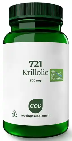 De Online Drogist Aov 721 krillolie 500mg vegacaps 60vcp aanbieding