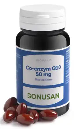 De Online Drogist Bonusan co-enzym q10 50mg capsules 60cp aanbieding