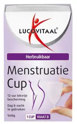 De Online Drogist Lucovitaal menstruatie cup maat b 1st aanbieding