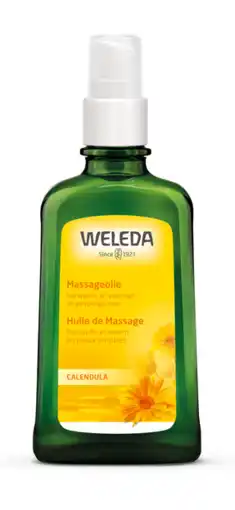 De Online Drogist Weleda calendula massageolie 100ml aanbieding