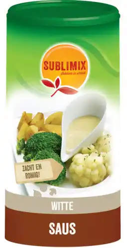 De Online Drogist Sublimix witte saus glutenvrij 240gr aanbieding