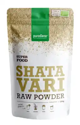 De Online Drogist Purasana shatavari raw powder 200gr aanbieding