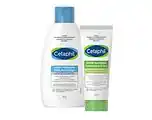 De Online Drogist Cetaphil milde huidreiniger 200ml + hydraterende crème 100g combinatievoordeel 2 stuks aanbieding
