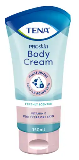 De Online Drogist Tena proskin body cream 150ml aanbieding