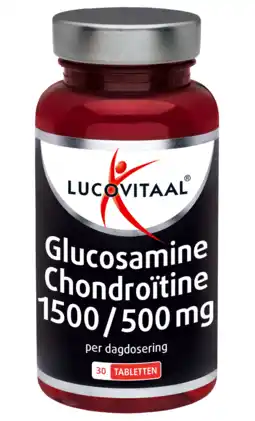 De Online Drogist Lucovitaal glucosamine chondroïtine 1500/500mg tabletten 30tb aanbieding