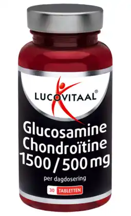 De Online Drogist Lucovitaal glucosamine chondroïtine 1500/500mg tabletten 30tb aanbieding