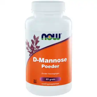 De Online Drogist Now d-mannose poeder 85gr aanbieding