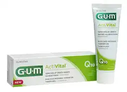 De Online Drogist Gum activital q10 tandpasta 75ml aanbieding