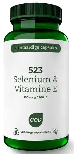 De Online Drogist Aov 523 selenium & vitamine e vegacaps 60cp aanbieding