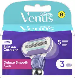 De Online Drogist Gillette venus scheermesjes deluxe smooth swirl 3st aanbieding