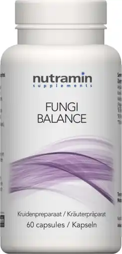 De Online Drogist Nutramin fungi balance capsules 60cp aanbieding