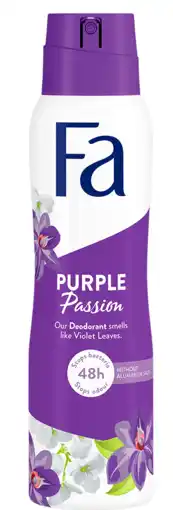 De Online Drogist Fa purple passion deospray 150ml aanbieding