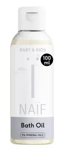 De Online Drogist Naif baby milky bath oil 100ml aanbieding