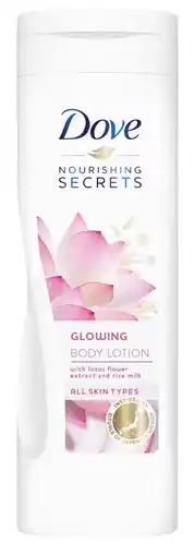 De Online Drogist Dove nourishing secrets glowing body lotion 250ml aanbieding