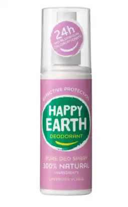 De Online Drogist Happy earth happy earth 100% natuurlijke deo spray lavender ylang 100ml aanbieding