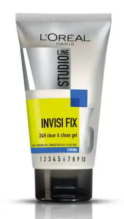 De Online Drogist L'oréal paris studio invisi fix gel strong 24h 150ml aanbieding