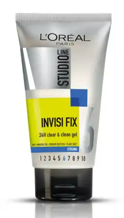 De Online Drogist L'oréal paris studio invisi fix gel strong 24h 150ml aanbieding