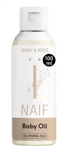 De Online Drogist Naif soothing baby oil 100ml aanbieding