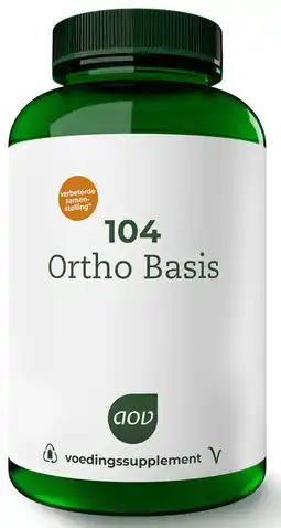 De Online Drogist Aov 104 ortho basis tabletten 180tb aanbieding