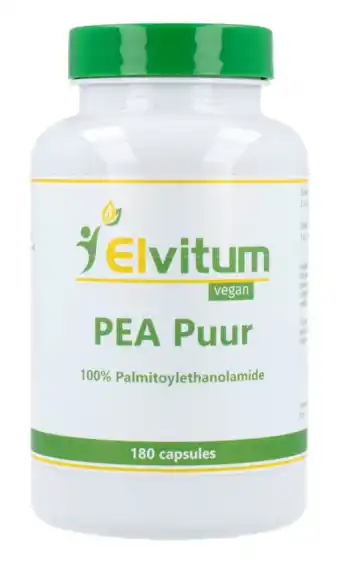 De Online Drogist Elvitum pea puur vegicaps 180cp aanbieding