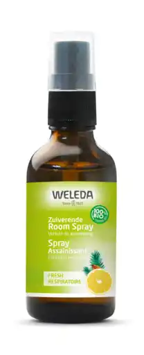 De Online Drogist Weleda zuiverende room spray fresh 50ml aanbieding