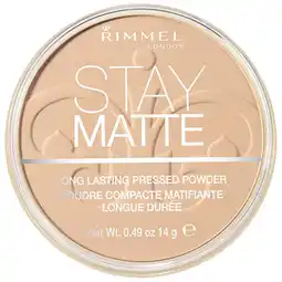 De Online Drogist Rimmel london poeder stay matte 005 silky beige 14gr aanbieding