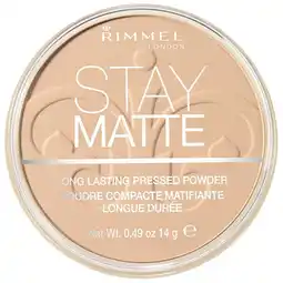 De Online Drogist Rimmel london poeder stay matte 005 silky beige 14gr aanbieding