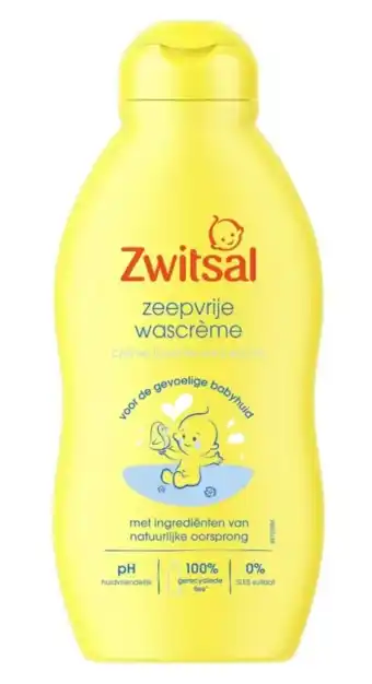 De Online Drogist Zwitsal wascrème 200ml aanbieding