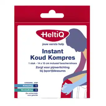 De Online Drogist Heltiq instant koud kompres 1st aanbieding