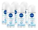 De Online Drogist Nivea fresh natural roll-on voordeelverpakking 6x50ml aanbieding