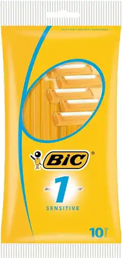 De Online Drogist Bic 1 sensitive wegwerpscheermesjes 10st aanbieding